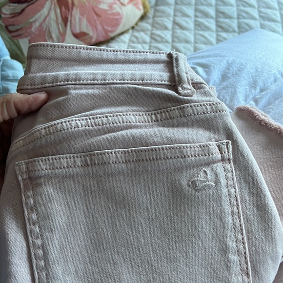 DL 1961 pink Florence ankle mid rise Interscope skinny jean in color pink size26 - Picture 7 of 7